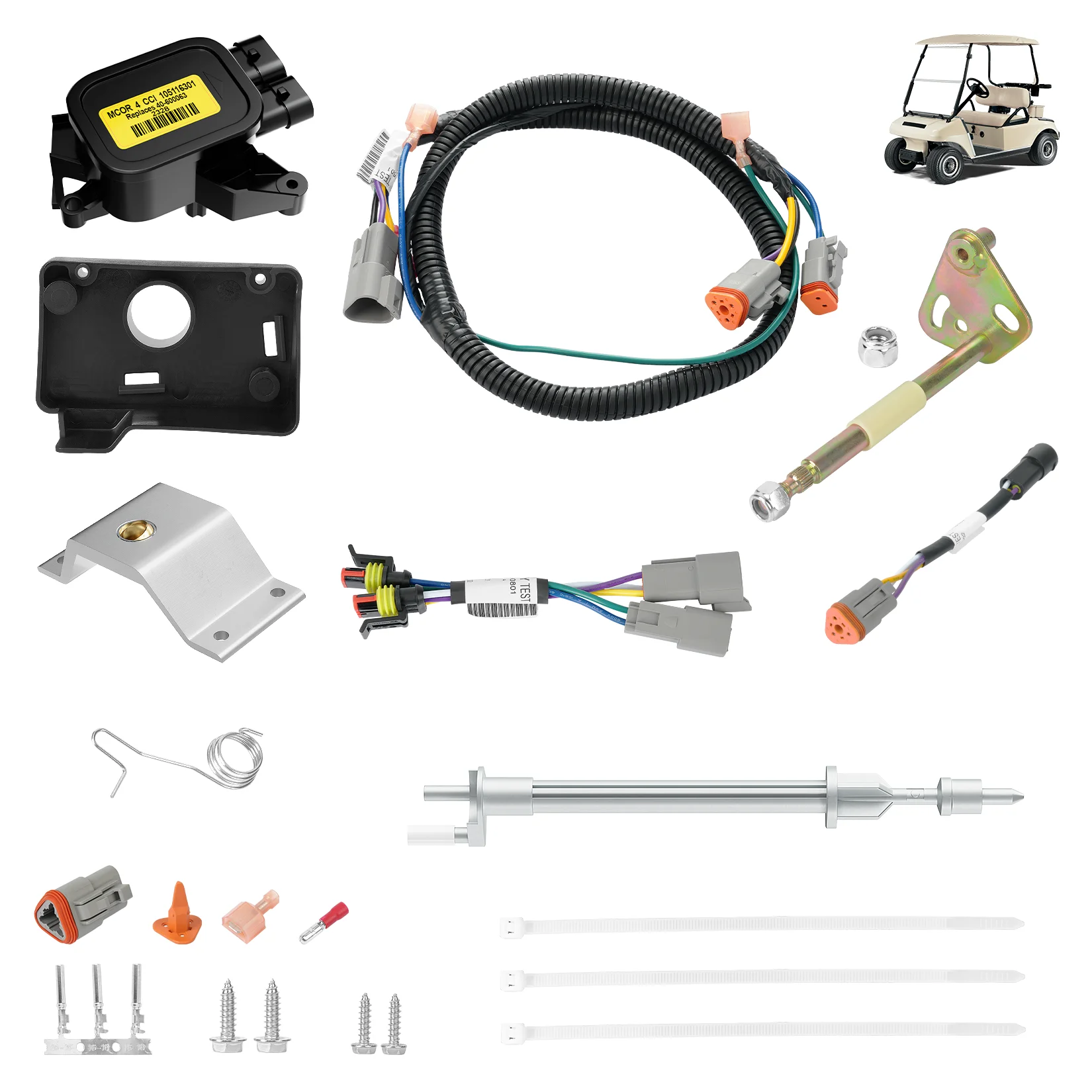 Wózek golfowy część MCOR4 zestaw do konwersji do samochodu klubowego DS 1995.5-2001 Model OEM 103951901 AM293201