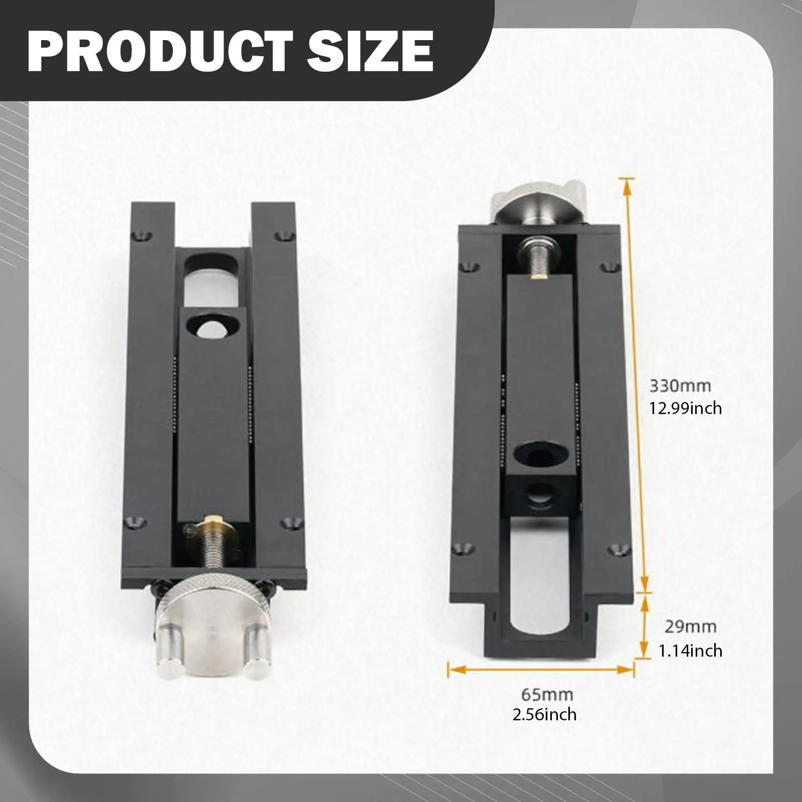 Desk Woodworking Vise Multi Functional Clamp Tool for Workshop Bench 20mm Hole Carpentry Projects
