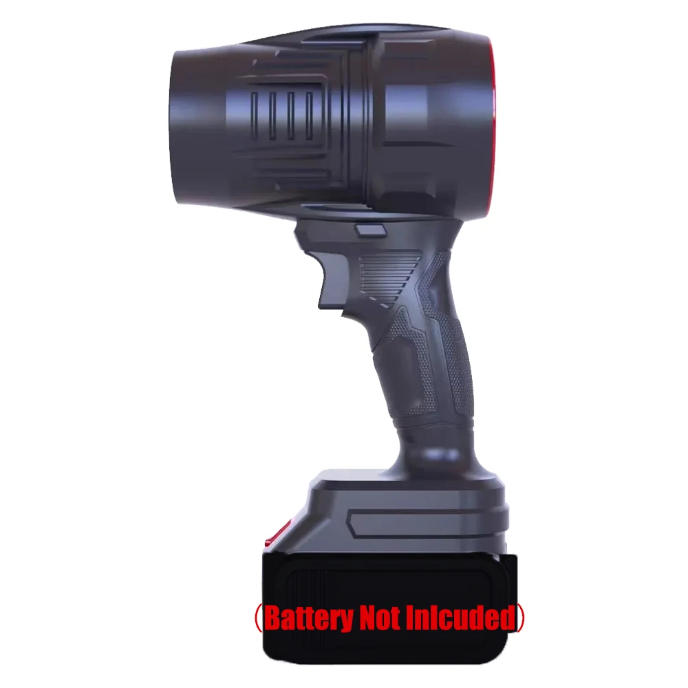 Imagem -04 - Handheld Car Turbine Cabelo Secador Limpeza Violent Air Gun Jet Fan Sopradores Elétricos Poderosos Remoção de Neve Secador para Makita 70 mm