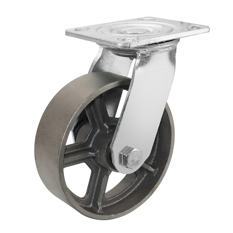 

heavy duty iron caster 4/5/6/8 inch