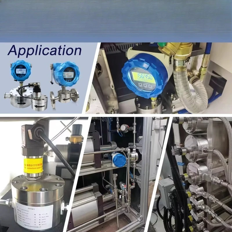 0.5% High Precision LW Series Small Micro 3-5L/h Flow Gear Flow Meter for Measuring High Viscosity Fluids Fuel Die sel
