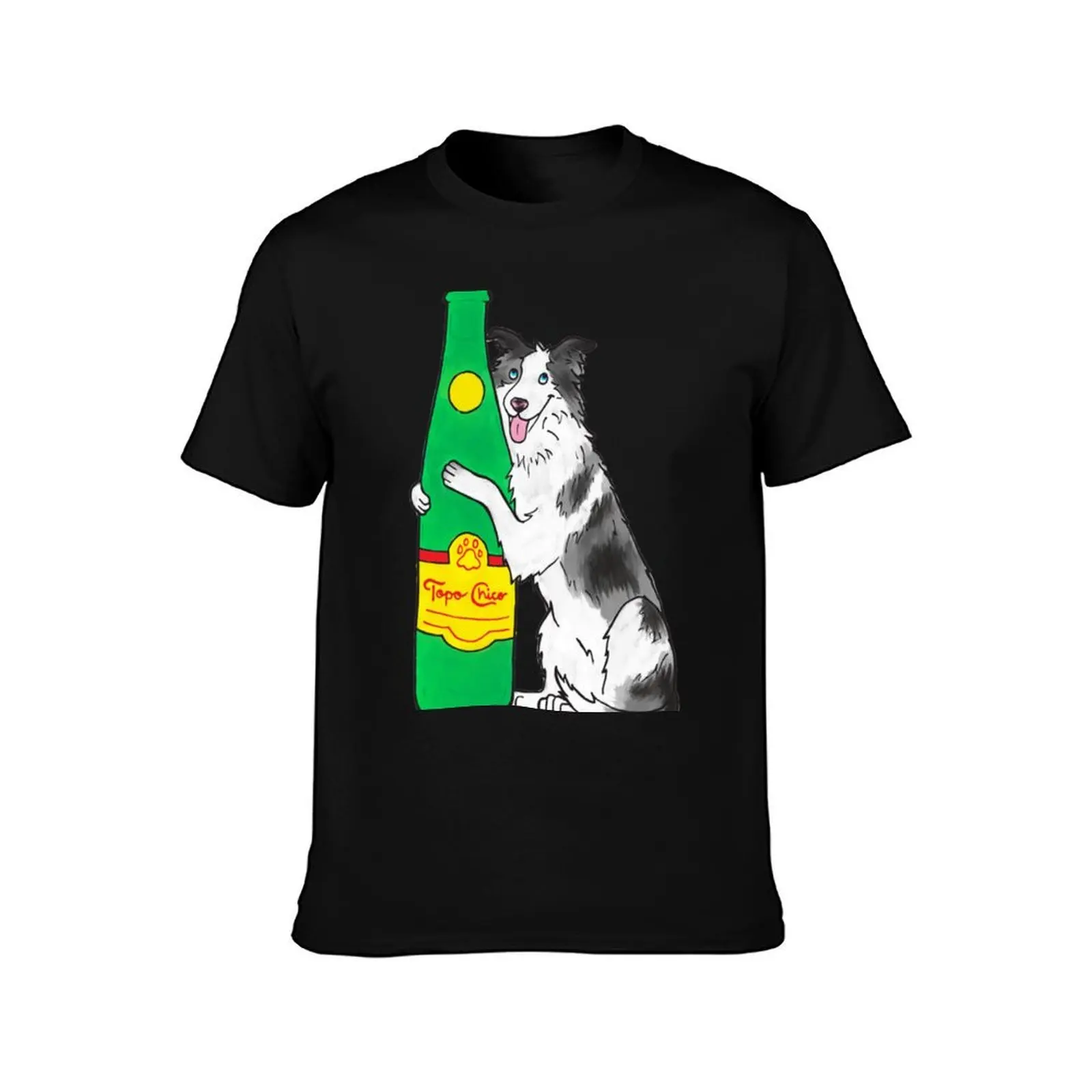 Topo Chico Pup T-Shirt Summer Casual Cotton Tee Oversized Streetwear Tops Vintage Graphic Print Loose Fit Short Sleeve