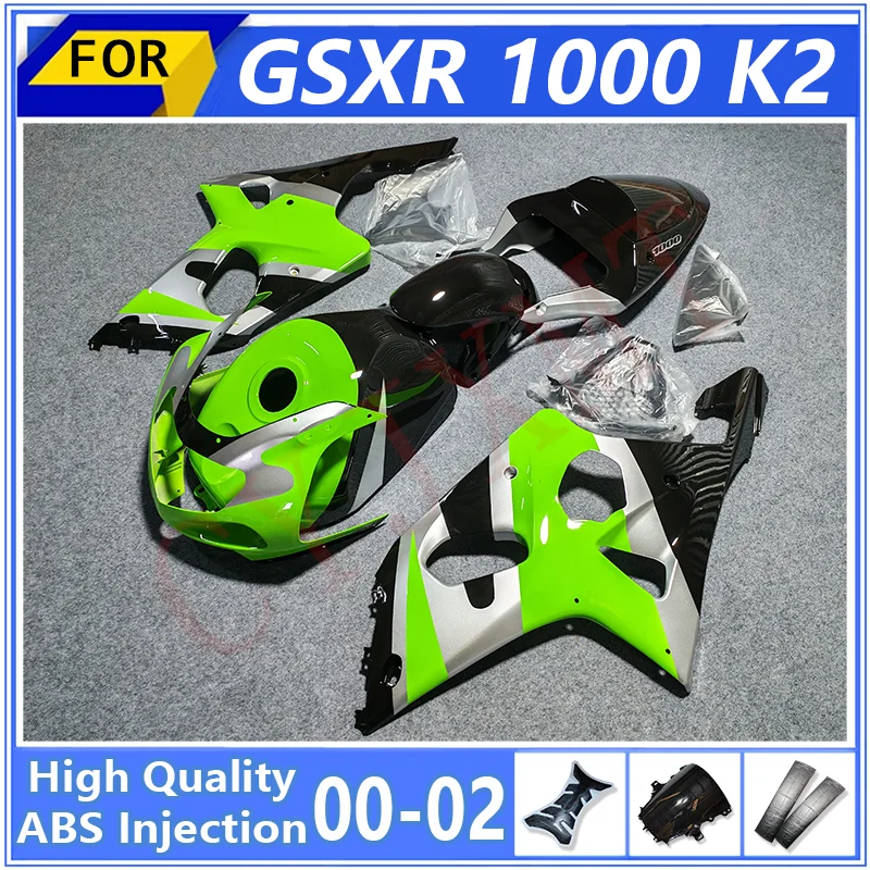 Motorcycle Fairing Kit for GSXR 1000 GSXR1000 K2 2000 2001 2002 Protector Fairings GSX1000R GSX 1000R 00-02 Bodyframe Cowl Shell