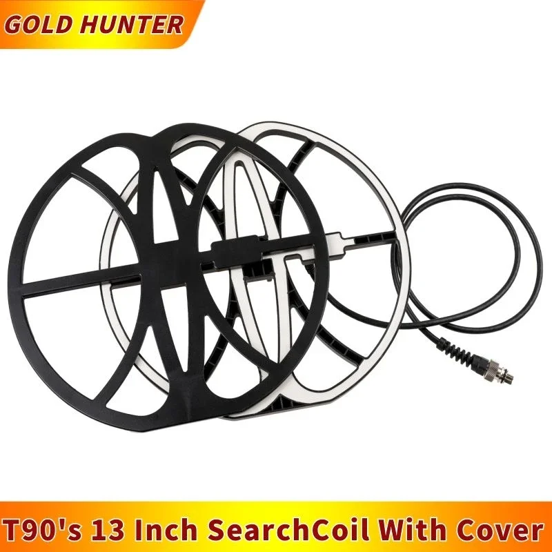 T90 Search Coils for Metal Detectors Gold Hunter Replacement Coils 13 inch Search Coils Waterproof SearchCoils