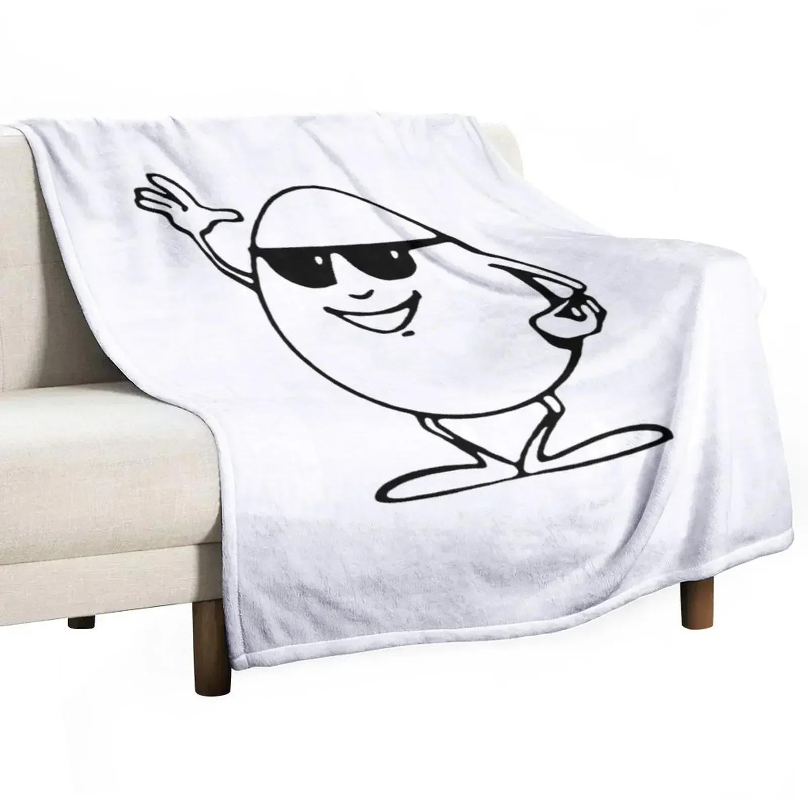 Funny Little Fella Throw Blanket warm winter manga Blankets