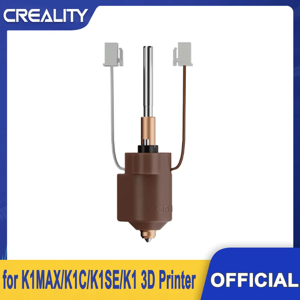 

Creality K1 MAX/K1C Ceramic Heating Block Kit Quick-swap Nozzle High Flow Printing for K1MAX/K1C/K1SE/K1 3D Printer Accessories