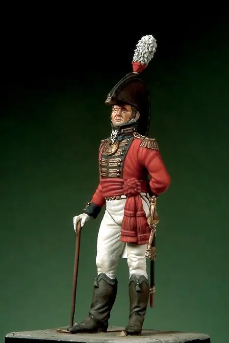 1/32 54mm British Navy Lieutenant (Napoleon Era) 54mm 1080G New