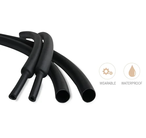 Imagen 2 del producto Tubo termorretráctil de 1M, 3:1, diámetro 1,6/2,4/3,2/4,8/6,4/7,9/9,5/12,7/15,4/19,1/25,4/30/39/50mm con tubo de pegamento de doble pared