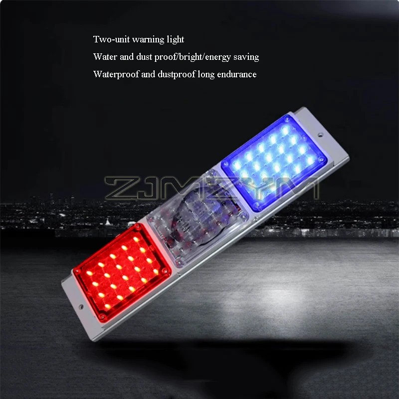 220V/12V/24V Warning light Waterproof Explosion Flashing Signal Light For Reversing Running Brake Turn Public Security Post