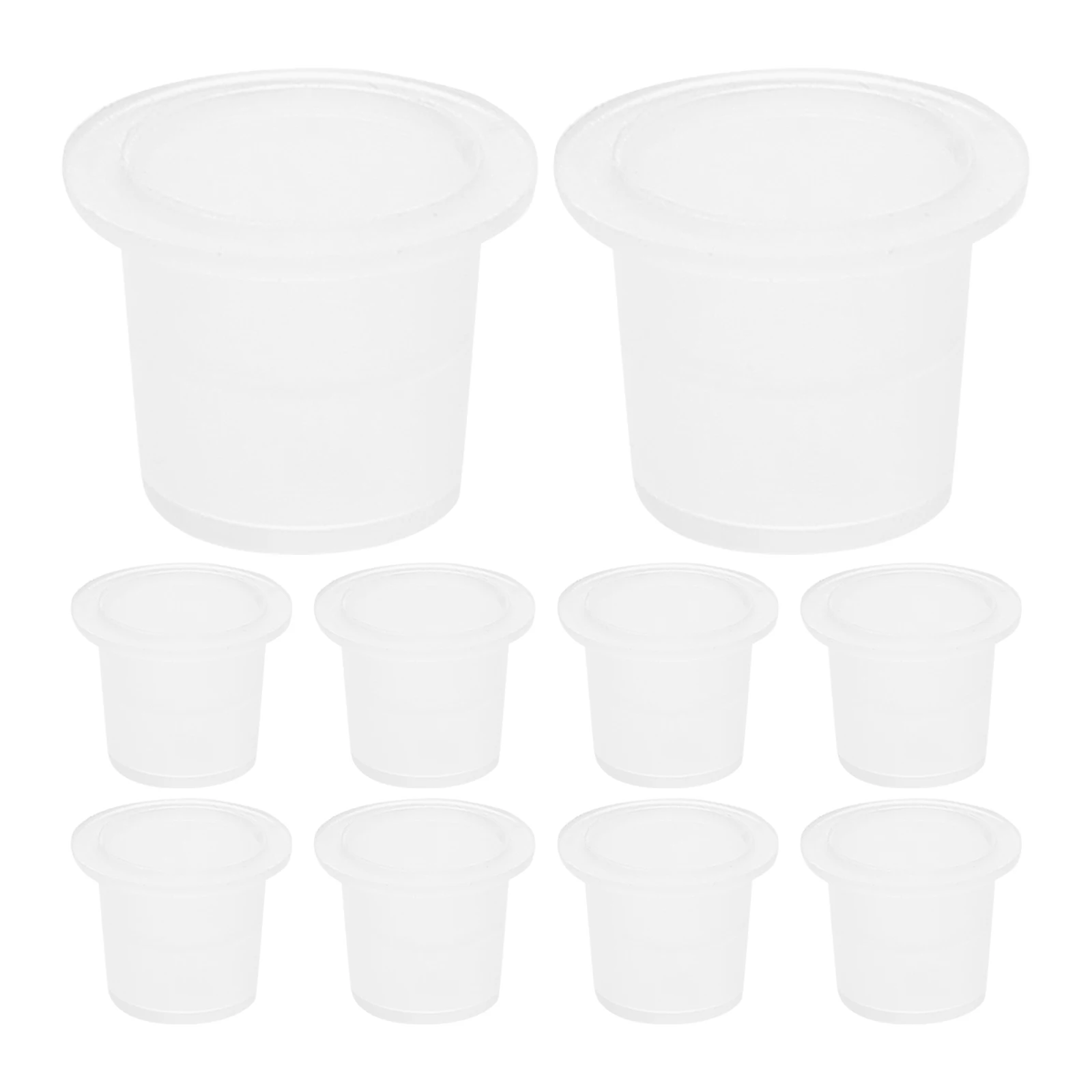 

100 Pcs Color Cup Pigment Holders Ink Kit Small Eyelash Extension Supplies Cups
