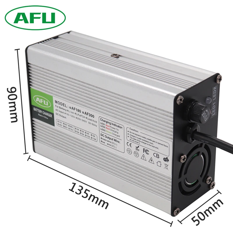 84V 3A Li-Ionen-Akkuladegerät für 20S 72V 74V Li-Ionen-Akku, Schnellladegerät, Smart-Ladegerät – Detail 2