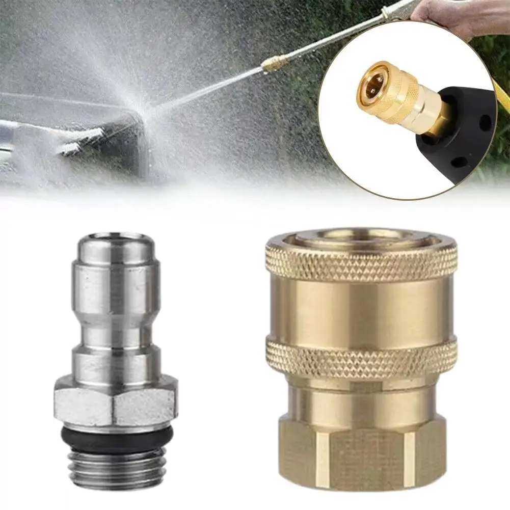 1/2PCS High Pressure Water Gun Quick Connector For Garden Hoses Washing Car Water-Guns Nozzle Connector