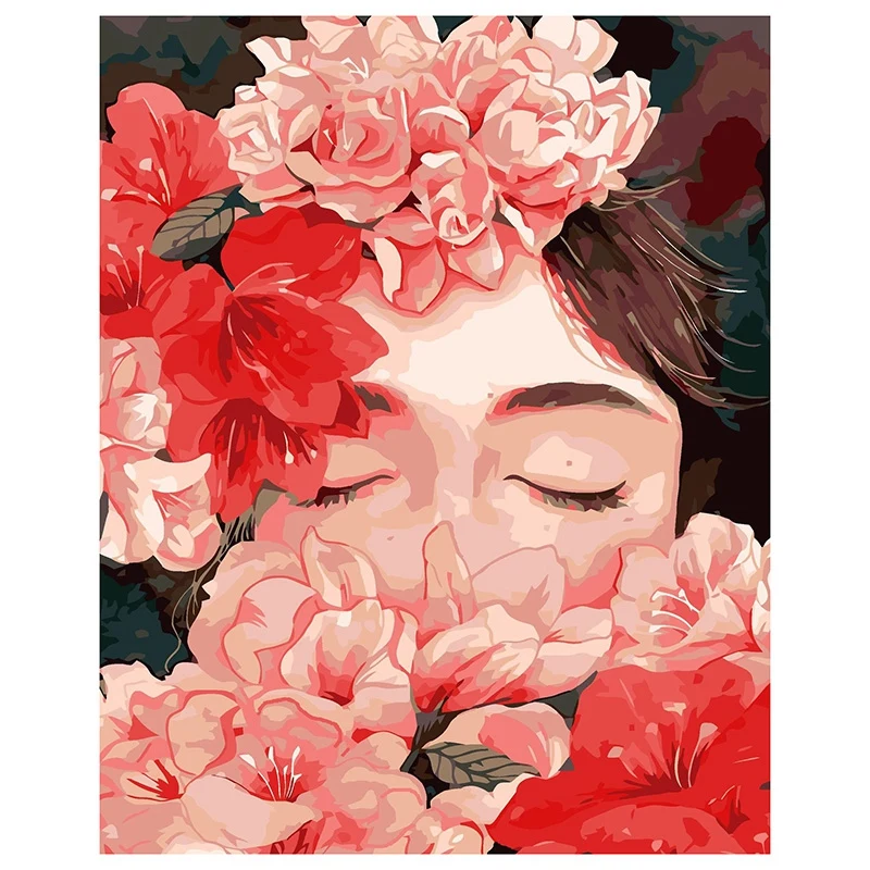 Картина из страз «девочка», 30 х40 см