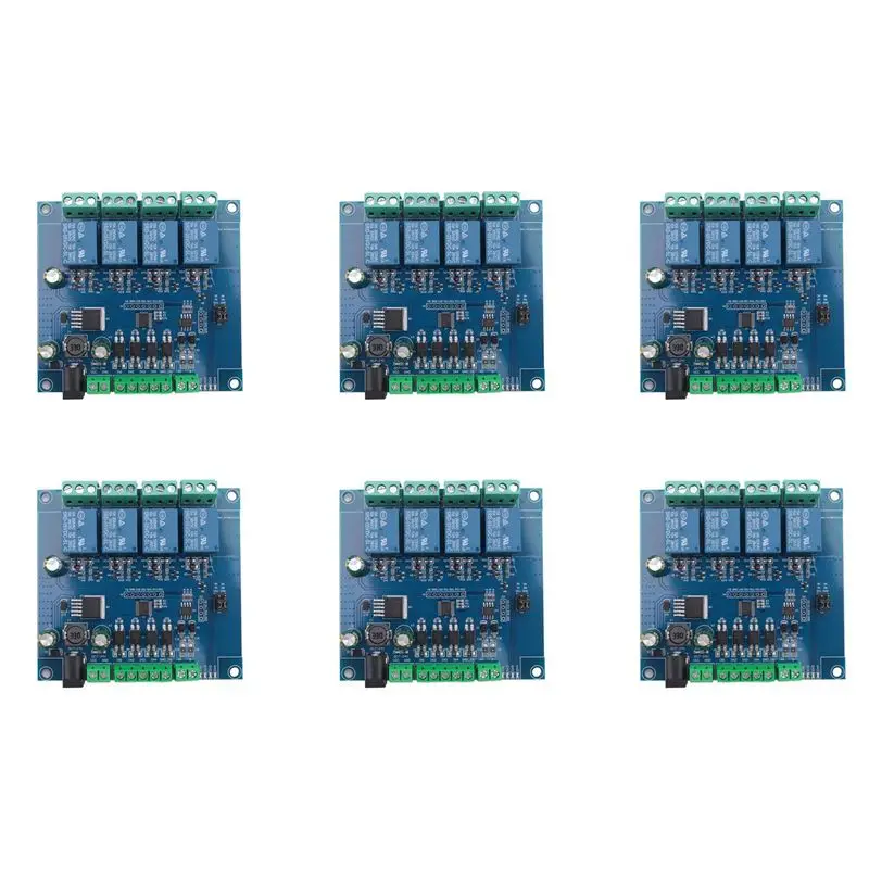 

ABMR-6X Modbus Rtu 4 Ch Relay Module Input 485 Ttl Uart Communication 4-Channel Input 7-24V Relay Module