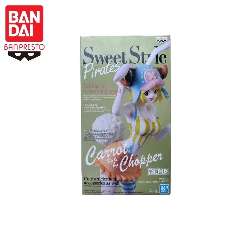 

В наличии: Оригинальная фигурка BANDAI BANPRESTO ONE PIECE Carrot Sweet Style Pirates, новая, в коробке, коллекционная модель.