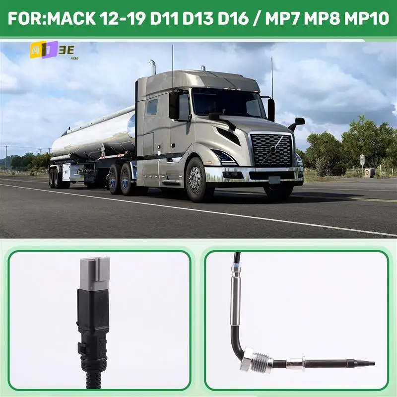 

A03E-21225020 Car Gas Temperature Sensor Fits For Volvo Mack 12-19 D11 D13 D16 / MP7 MP8 MP10