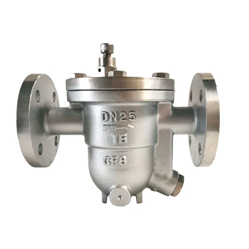 CS41H-16C cast steel free-floating ball steam trap DN15 20 25 flange trap drain valve