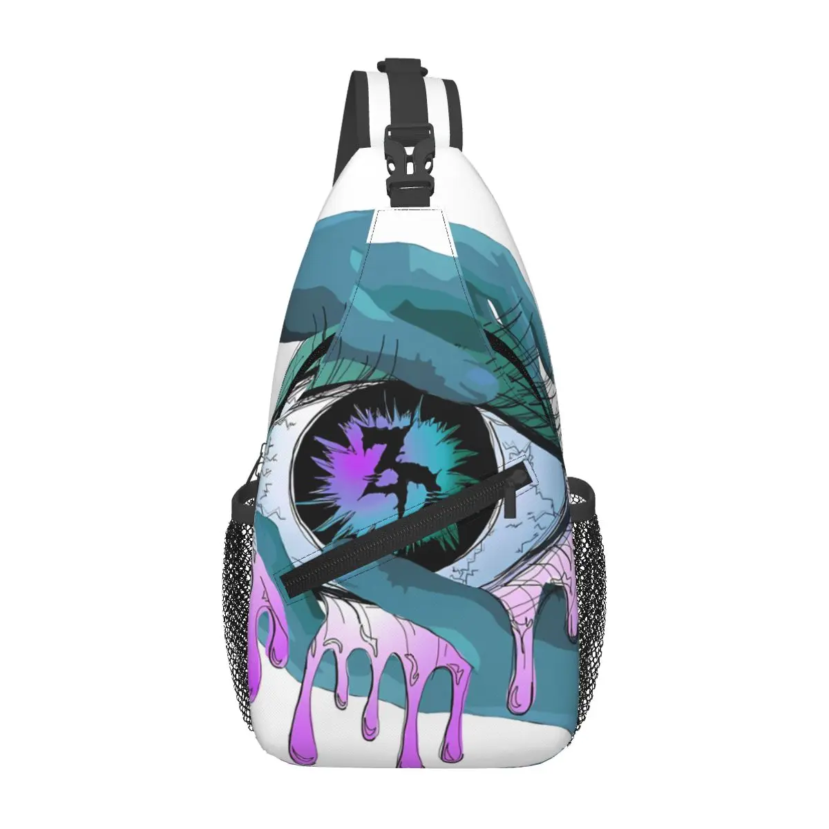 Zeds Dead EDM Eye Chest Bag Personalized Durable Daily Nice gift Customizable