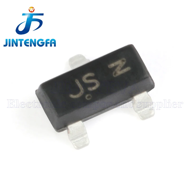 20PCS BAS21 BAS21LT1G JS SOT-23 250V 225mA SMD Switching Diode Original