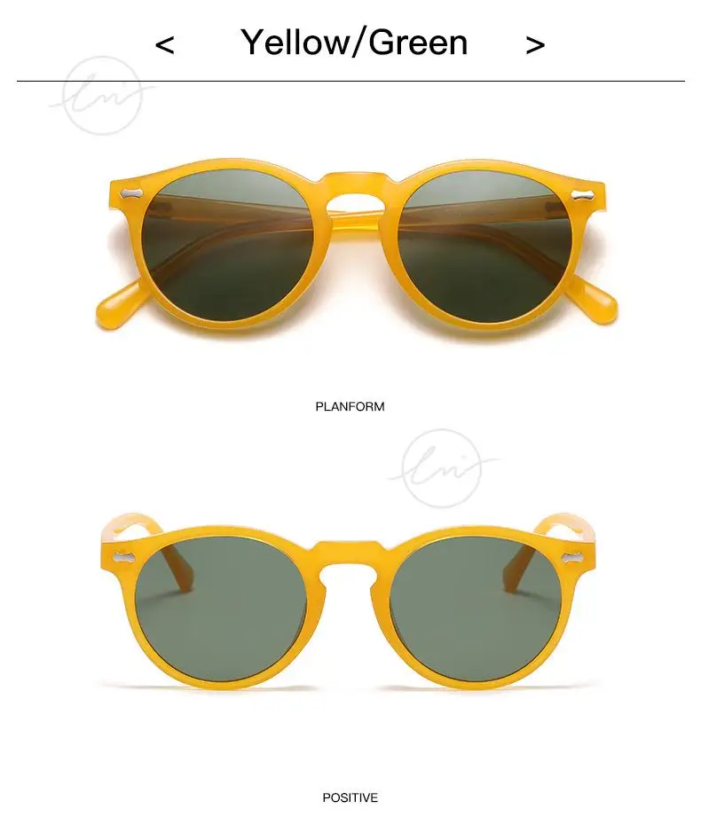 LM Klassische Runde Polarisierte Sonnenbrille Frauen Männer Tee Objektiv Outdoor Driving Shades Vintage Sonnenbrille Unisex UV400 Gafas De Sol – Detail 30