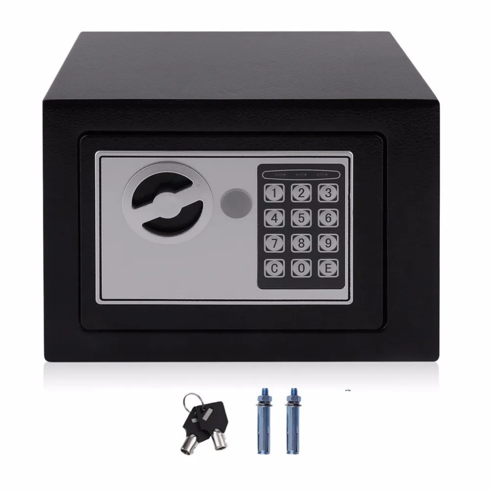 

4.6L Digital Safe for Money Safety Box Home Digital Electronic Safe Box Home Office Jewelry Money Anti-Theft Security Box