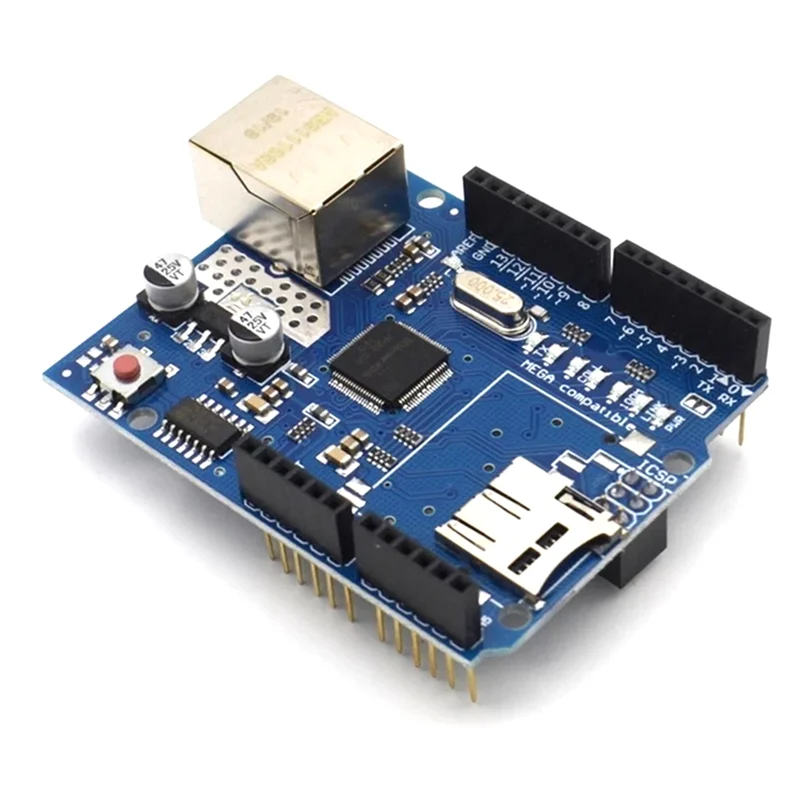 

Хорошо изготовленный щит Ethernet Shield W5100 R3 Mega 2560 1280 328 UNR R3, только плата разработки W5100