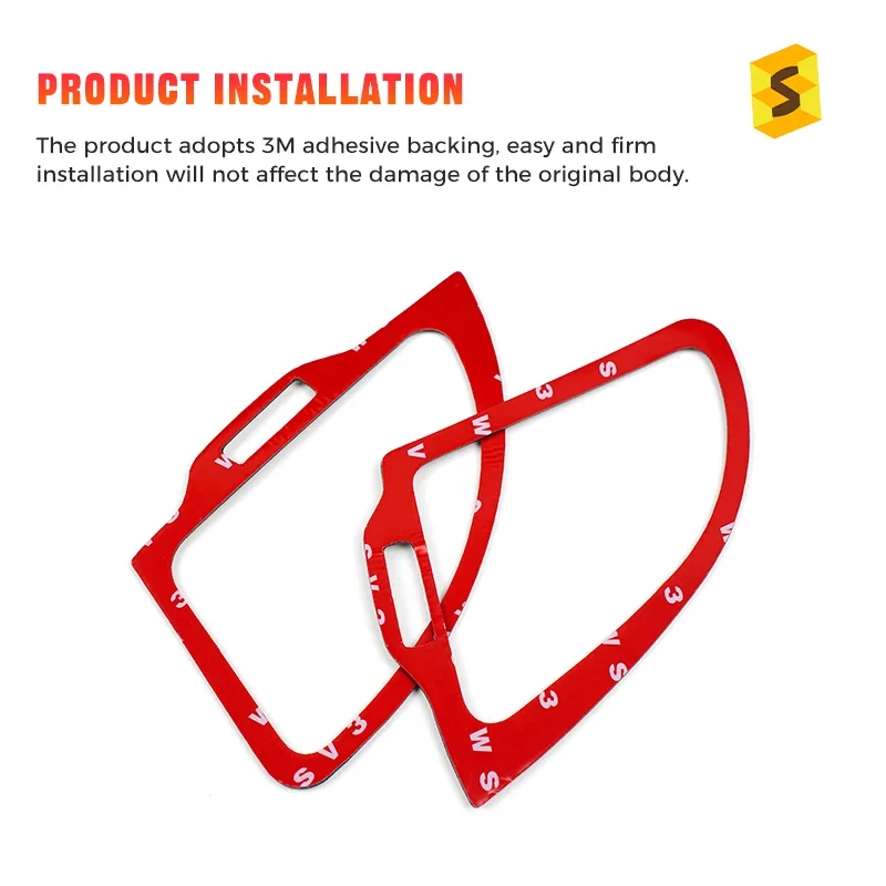 

Настоящая мягкая наклейка на розетку кондиционера из углеродного волокна для KIA Stinger 2019 2020 2021 2022 2023, высококлассная наклейка с левым рулем