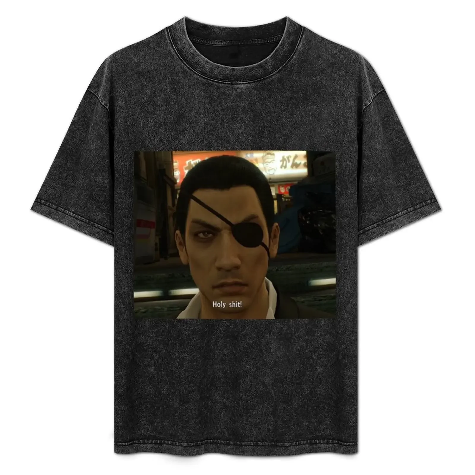 

Yakuza Majima Holy Sh*t T-Shirt anime clothes gifts for boyfriend anime plus size men clothing