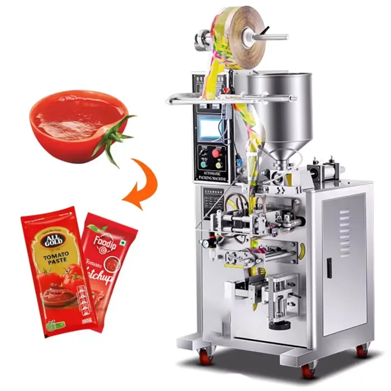 Recycling Machine 2026 Fully Automatic Small Bag Shampoo Chili Sauce Ketchup Honey Low Price Multifunctional Packaging