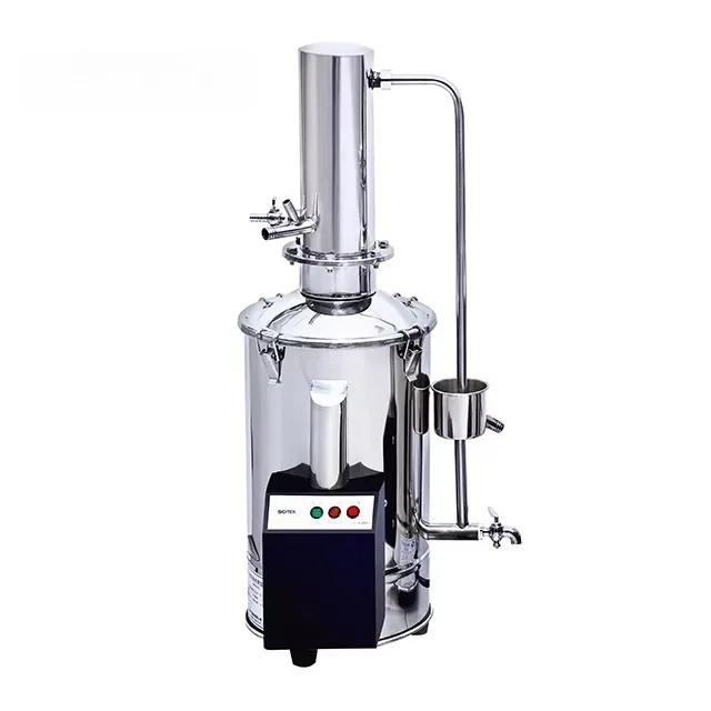 Auto-control Electric-heating Water Distiller with 1 Year Warranty Lab Use 220V/380V Compatibility