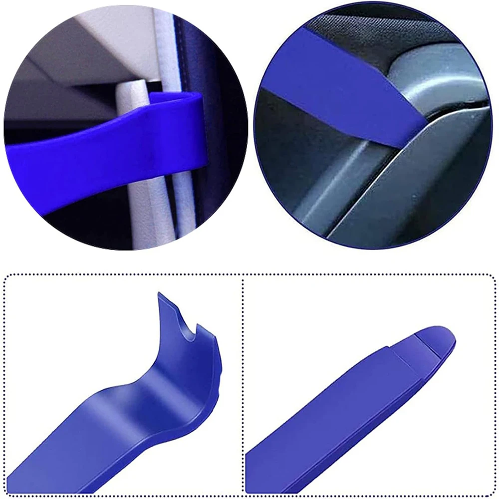 4 PCS Car Interior Trim Removal Kit Portable Auto Panel Door Window Pry Repair Clip Fastener Dash Hand Disassembly Tools