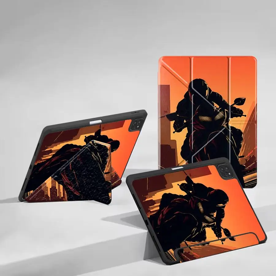 Holder Cover Tablet Case For iPad Air 4 5 M3 M2 1 2 M4 11inch Mini 6 7 Pro 2025 Pro 11th 10th 9th 8th 7th 12.9inch Motorcycle