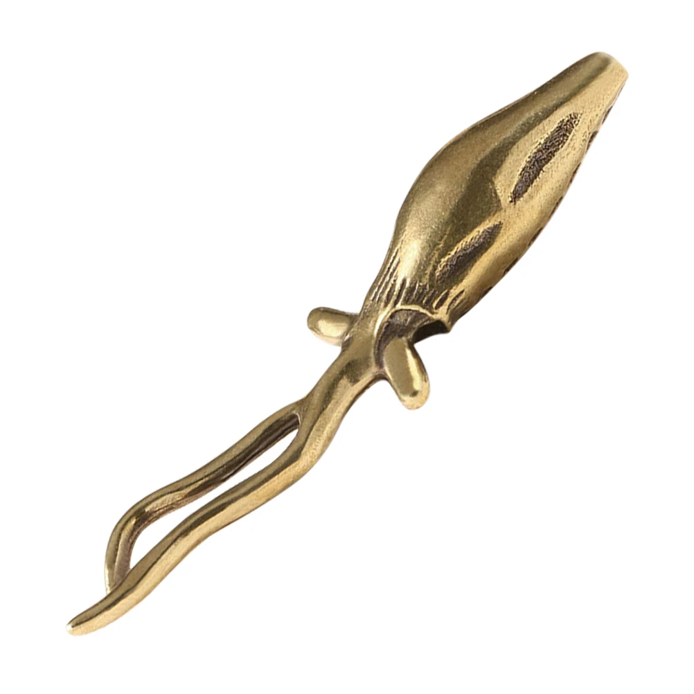 

Creative Brass Octopus Statue Decoration Desktop Animal Sculpture Vintage Octopus Small Retro Ornament Brass Craft Decor For