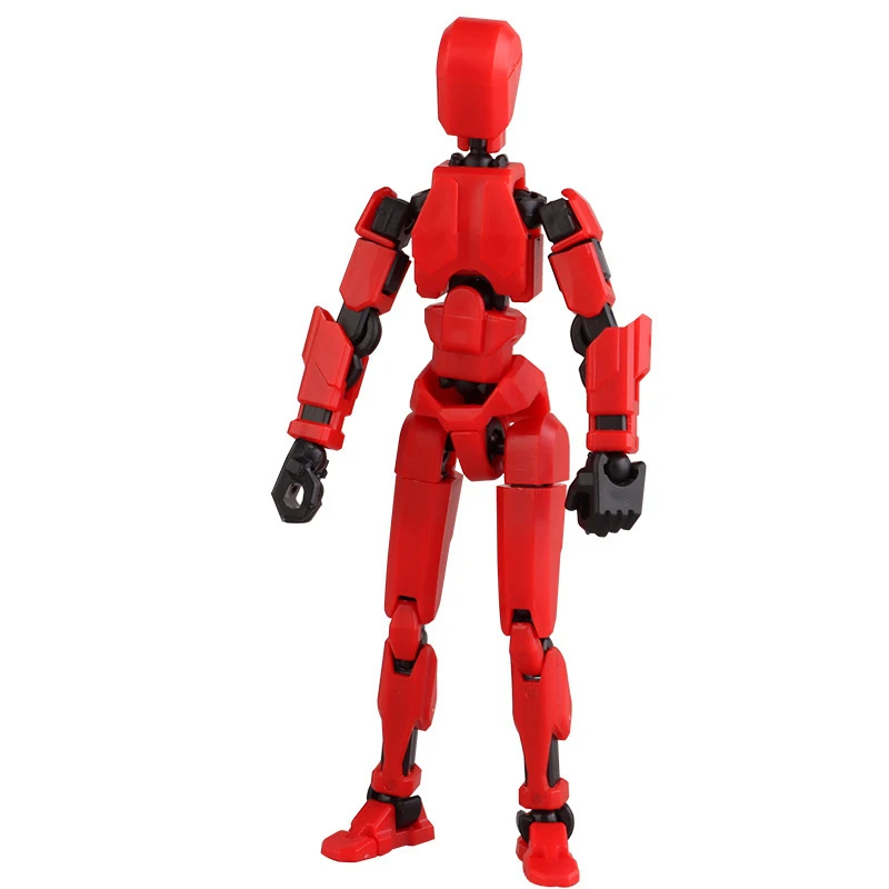 Ensemble de figurines d'action robot angisword imprimées en 3D, Robo 13, jouets d'action Fidget, figurine articulée, bureau de collection