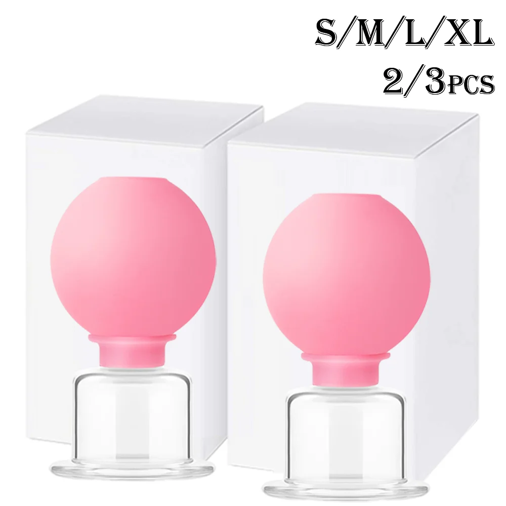 

2/3 шт. чашка для лица, 1 шт., силиконовая чашка для лица, массажная вакуумная присоска, кружка для тела, лица, ноги, руки, спины, плеч, мышц