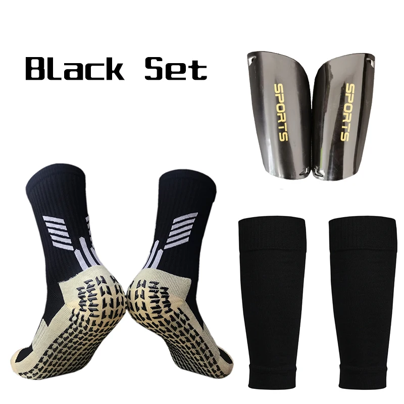 High Elasticity Shin Guard Sleeves For Soccer Adults Kids Football Equipment Professional Leg Cover Grip Sock Protective Gear