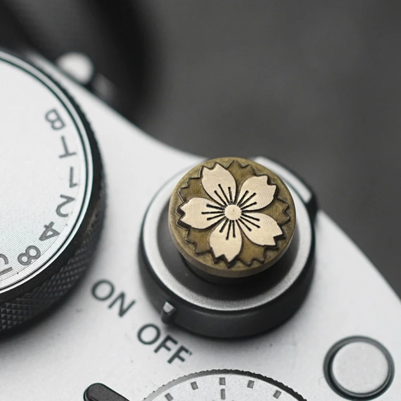 XT30 A7C2 카메라 용 금속 셔터 릴리스 버튼 인체 공학적 오목한 디자인