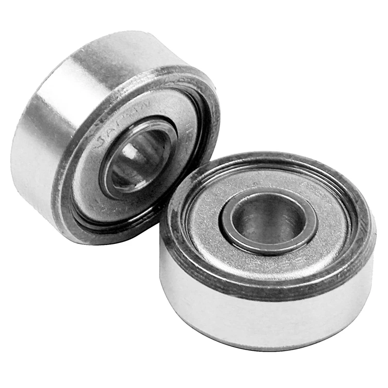 10Pcs Miniature Sealed Metal Shielded Metric Radial Ball Bearing Model: MR52-ZZ 2X5X2.5Mm & 10Pcs 604 ZZ 4X12X4MM