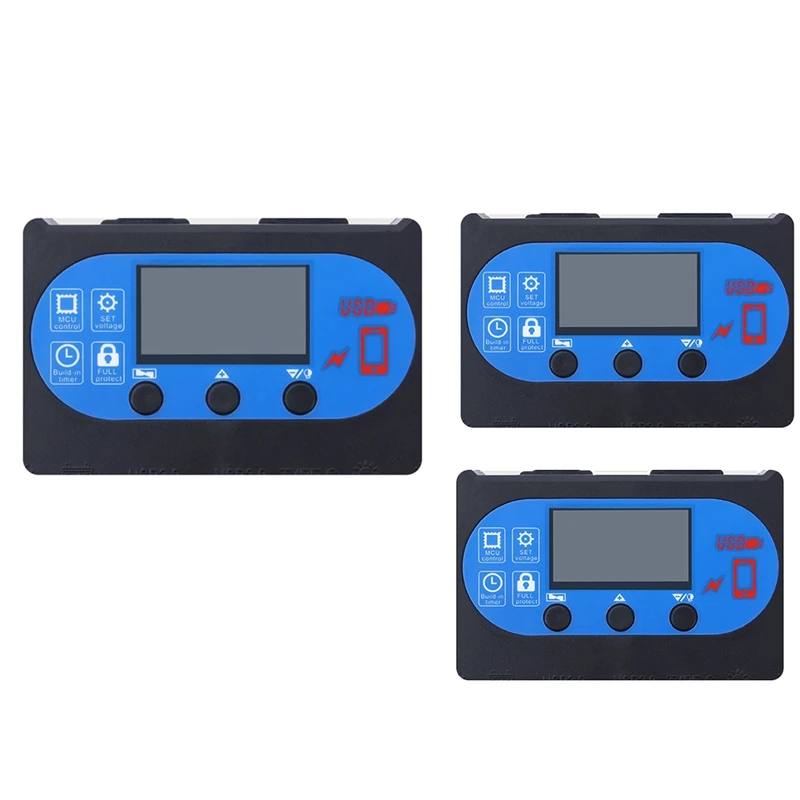 1 Piece Solar Voltage Regulator PWM Battery Charger Solar Charge Controllers LCD Display Dual USB 10A