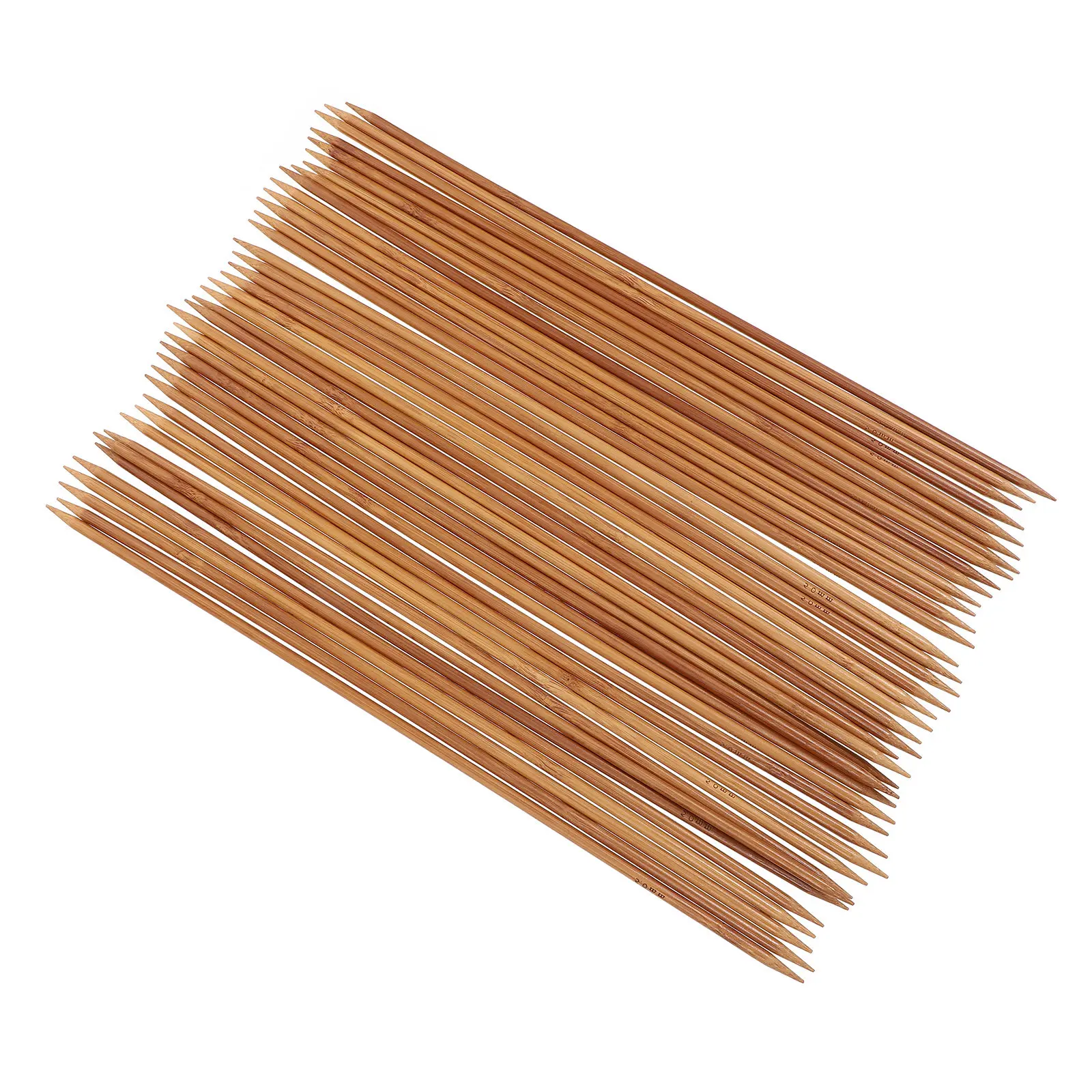 

Набор из 40 бамбуковых двухсторонних спиц: гладкие, полированные, легкие, длинные иглы для вязания свитеров, шапок, шарфов, перчаток, а также для рукоделия