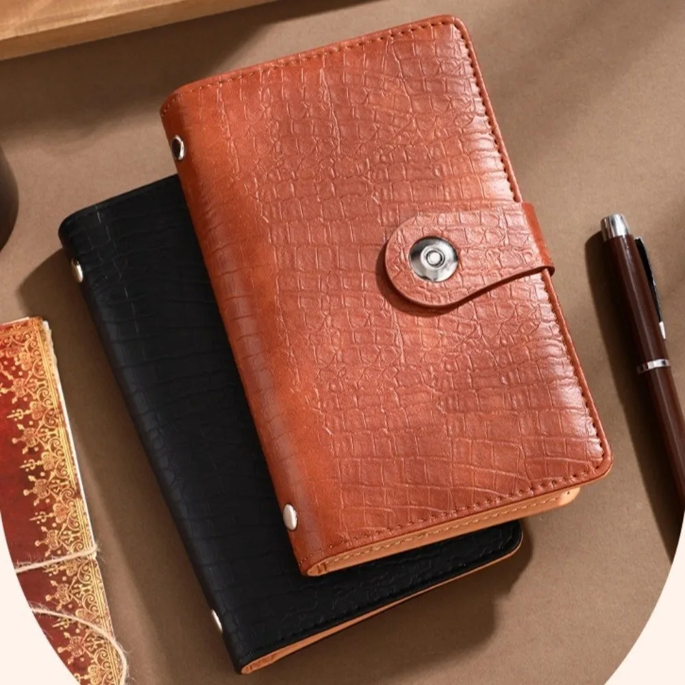 Patrón de cocodrilo 100 sobres Desafío de ahorro de dinero Mini carpeta reutilizable impermeable Desafío de ahorro Ahorre dinero