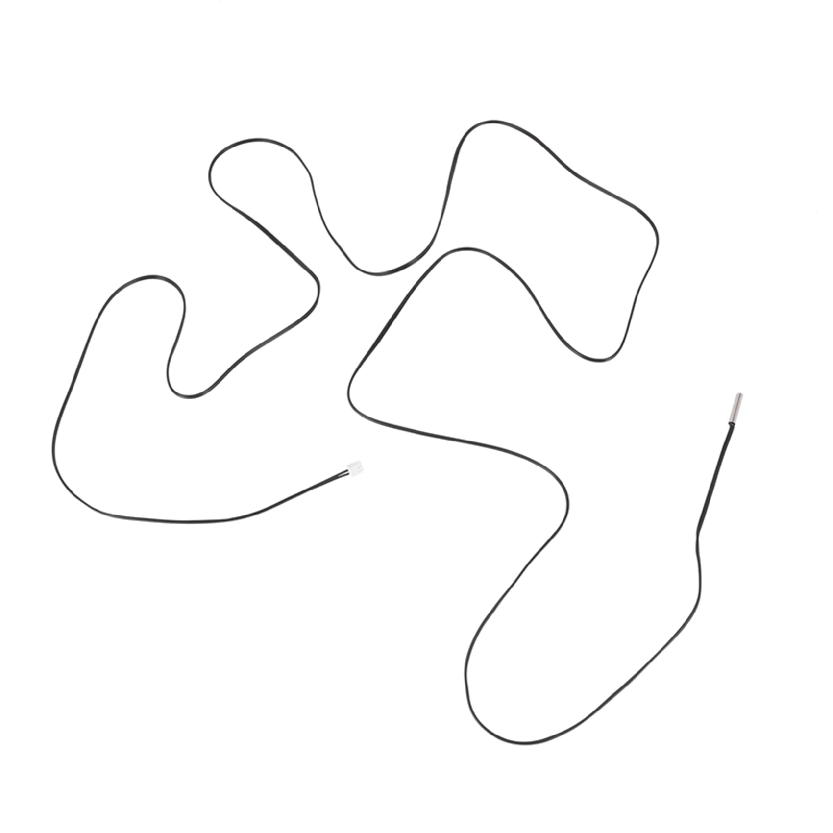 A24U 3X 2M NTC Thermistor Temperature Sensor Waterproof Probe Wire 10 K 1% 3950 Black