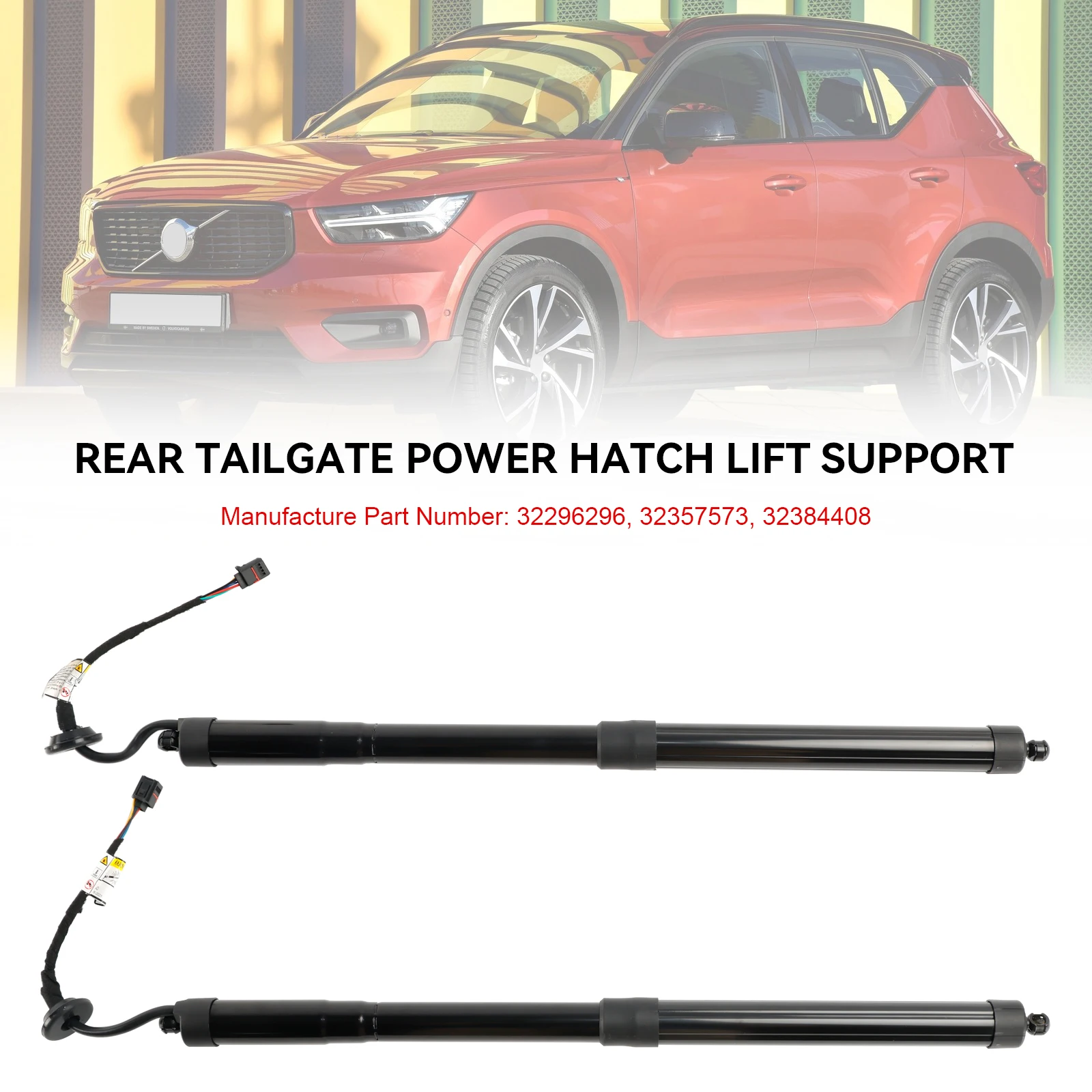 

Artudatech Left Right Rear Electric Tailgate Gas Strut 32296296/32296297 fit Volvo XC40 536 2019 2020 2021 2022 2023