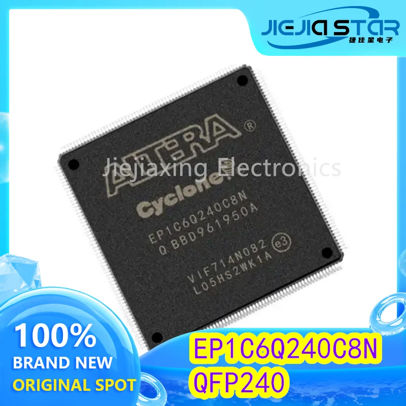 (1/5 Buah) EP1C6Q240C8N EP1C6Q240C8 Chip Logika Yang Dapat Diprogram QFP-240 100% Elektronik Asli Baru