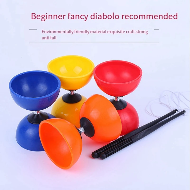 Double-Headed Shaking Rod Diabolo Children's Students And The Elderly Outdoor Fitness Sensory Training Equipment