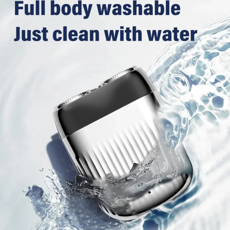 Herren tasche Smart Magnet rasierer Mini Tide Elektro Bart Rasierer