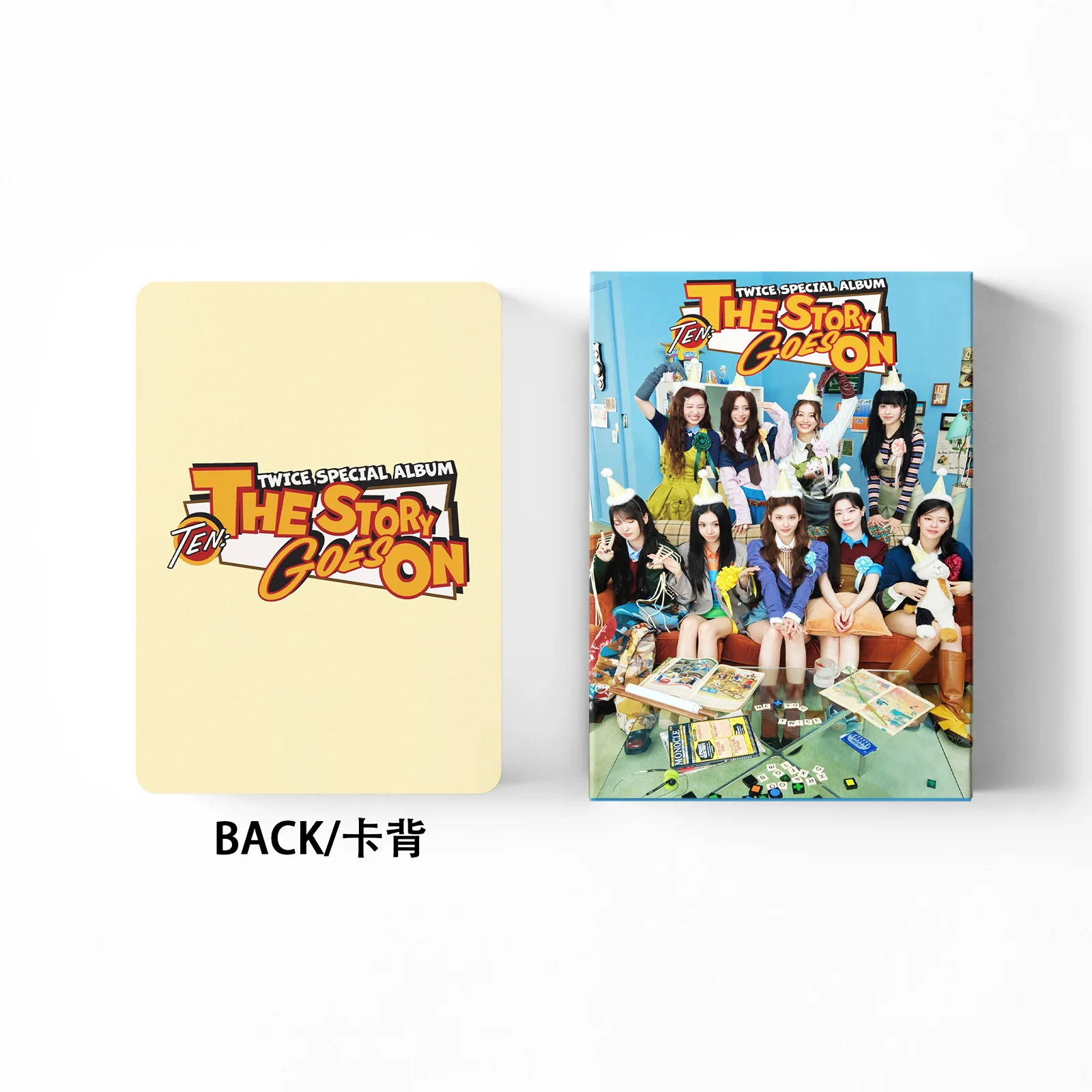 55pcs/set Twice Tenth THE STORY GOES ONTHIS IS FOR lomo Star Photocards Photo Lomo Cards Fans Collection Printed Cards