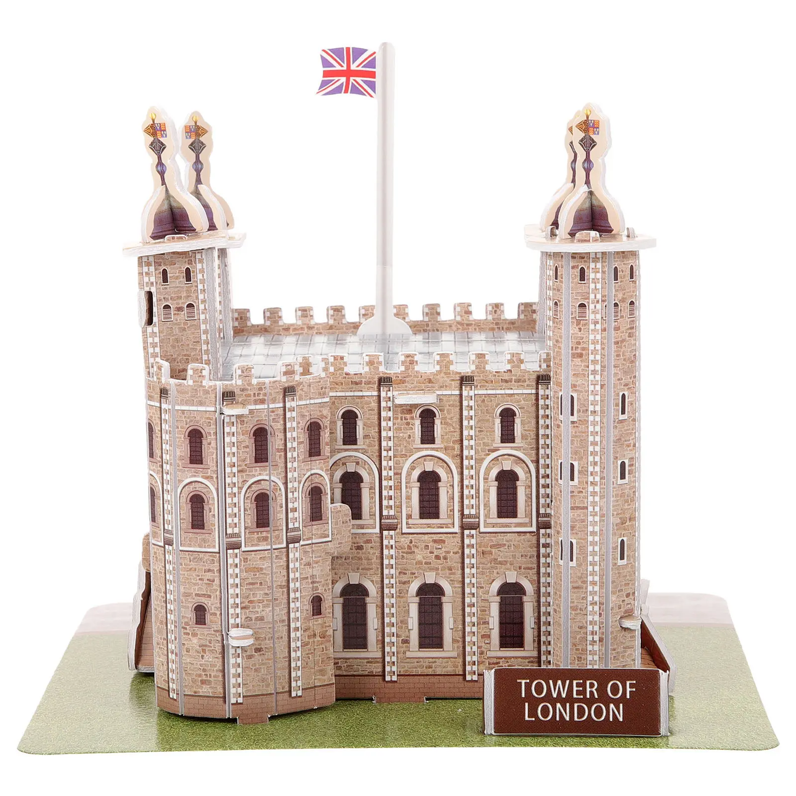 

1Set 3D London Tower Paper Puzzle Educational Assembly Famous Building for Kids Adults Fun Learning Coordination Unique