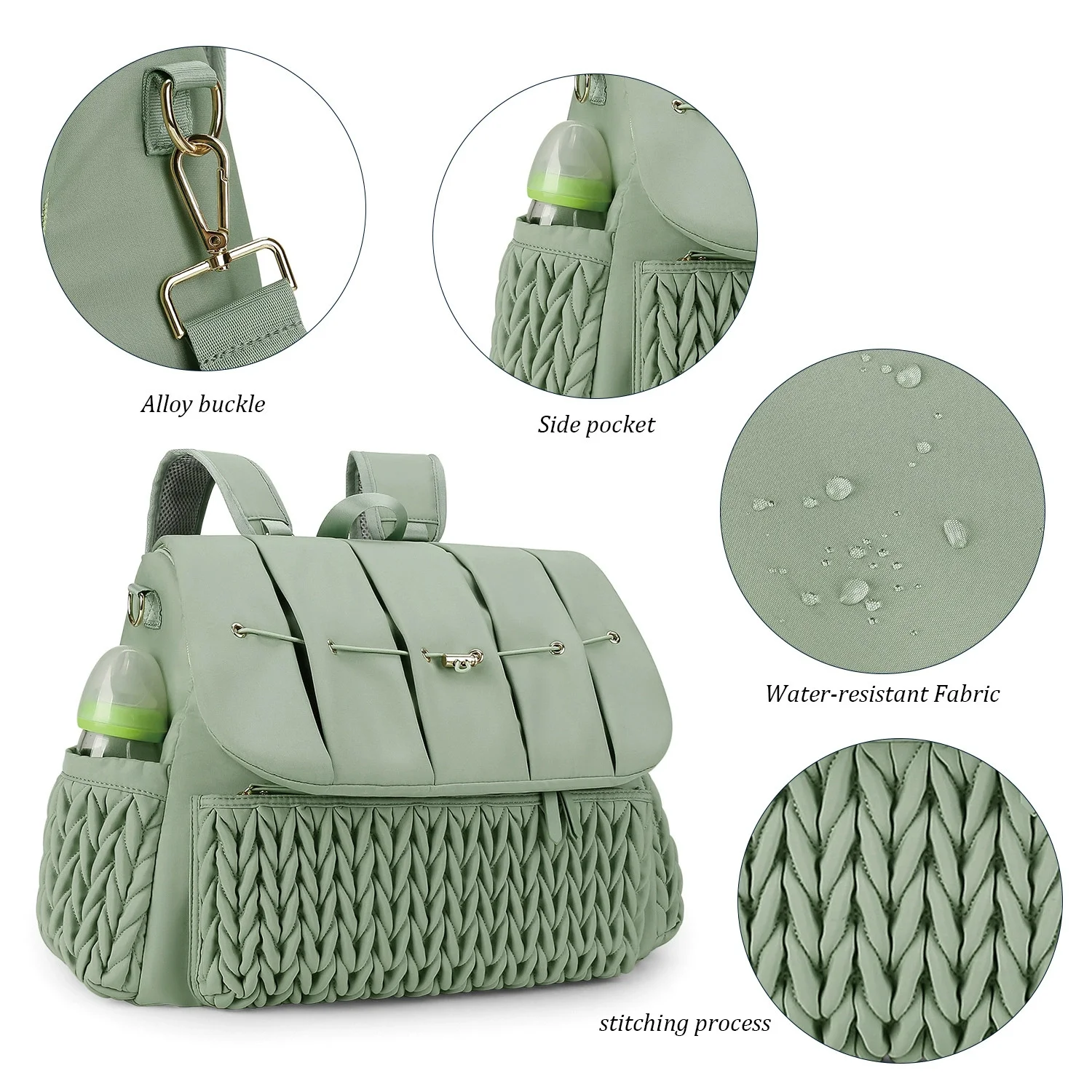 Diaper Bag Backpack - Mamatas, multifunctioneel voor één schouder. Mamatas,