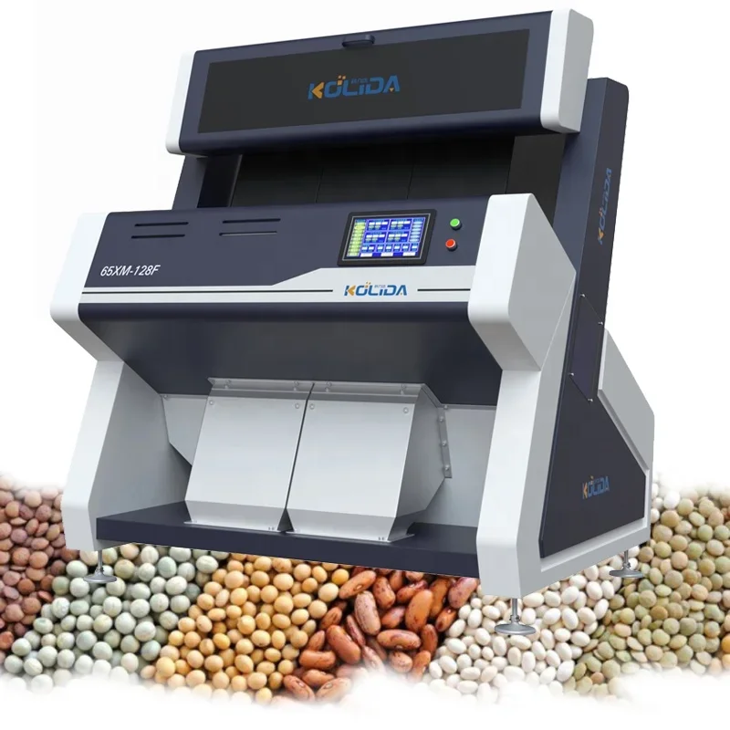 Color sorting Machine bean product processing machinery Grain Plastic soya green Coffee Beans Peanuts Color Sorter